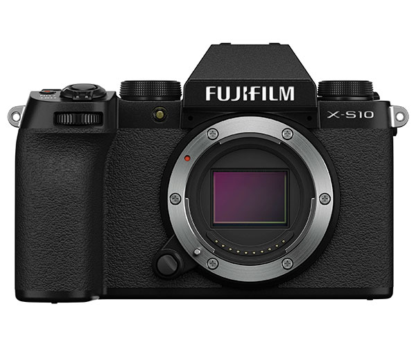 Fujifilm X-S10 front 